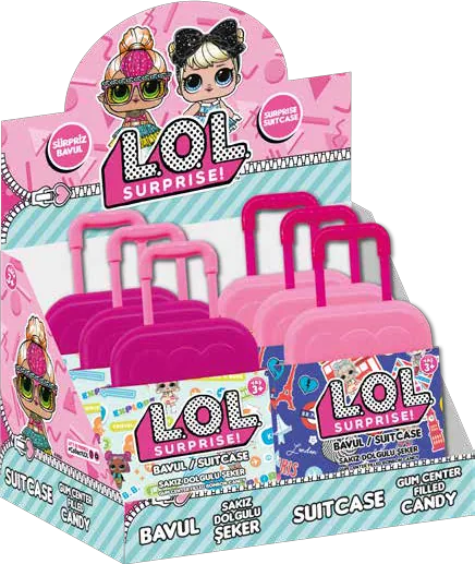 L.O.L. Surprise! Surprise Suitcase product and display box
