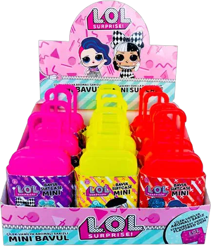 L.O.L. Surprise! Sürpriz Mini Bavul ürün ve teşhir kutusu