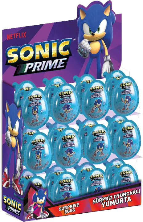 Sonic sürpriz yumurta teşhir kutusu